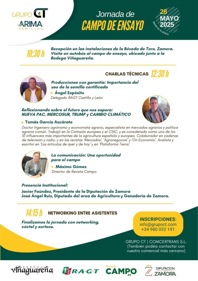 Jornada de Campo de Ensayo de Grupo CT